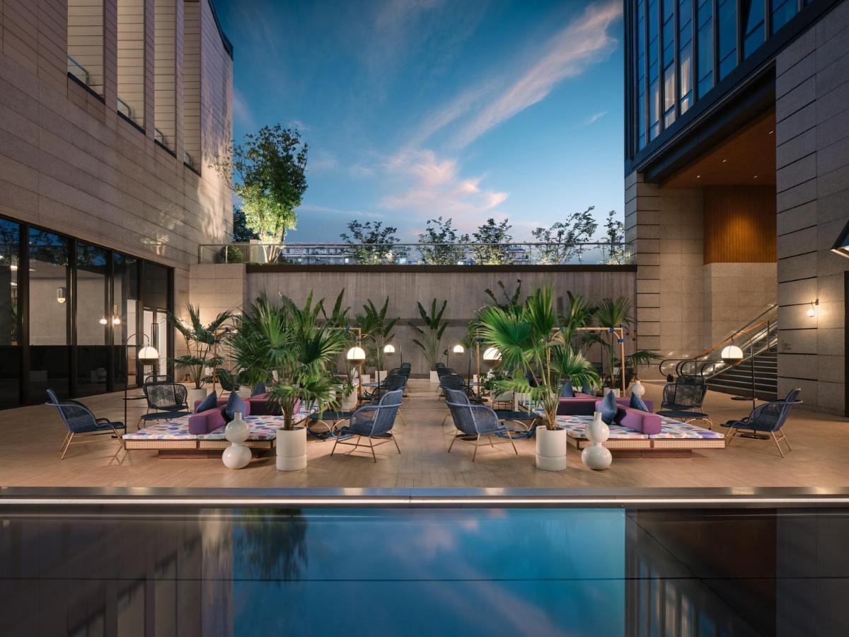 Hotel Indigo Hangzhou Uptown,Close To Westlake , Boutique Design Hotel With Freeflow Minibar المظهر الخارجي الصورة