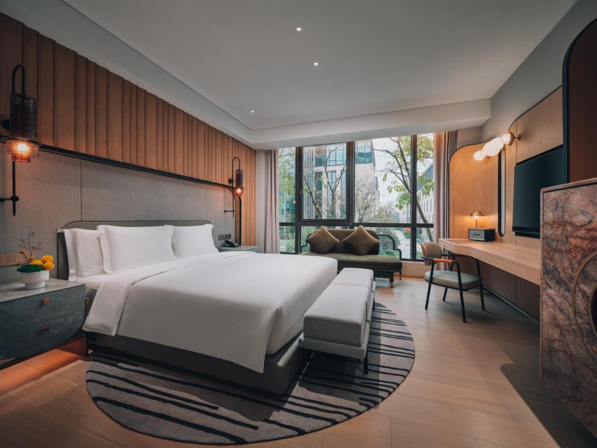 Hotel Indigo Hangzhou Uptown,Close To Westlake , Boutique Design Hotel With Freeflow Minibar المظهر الخارجي الصورة