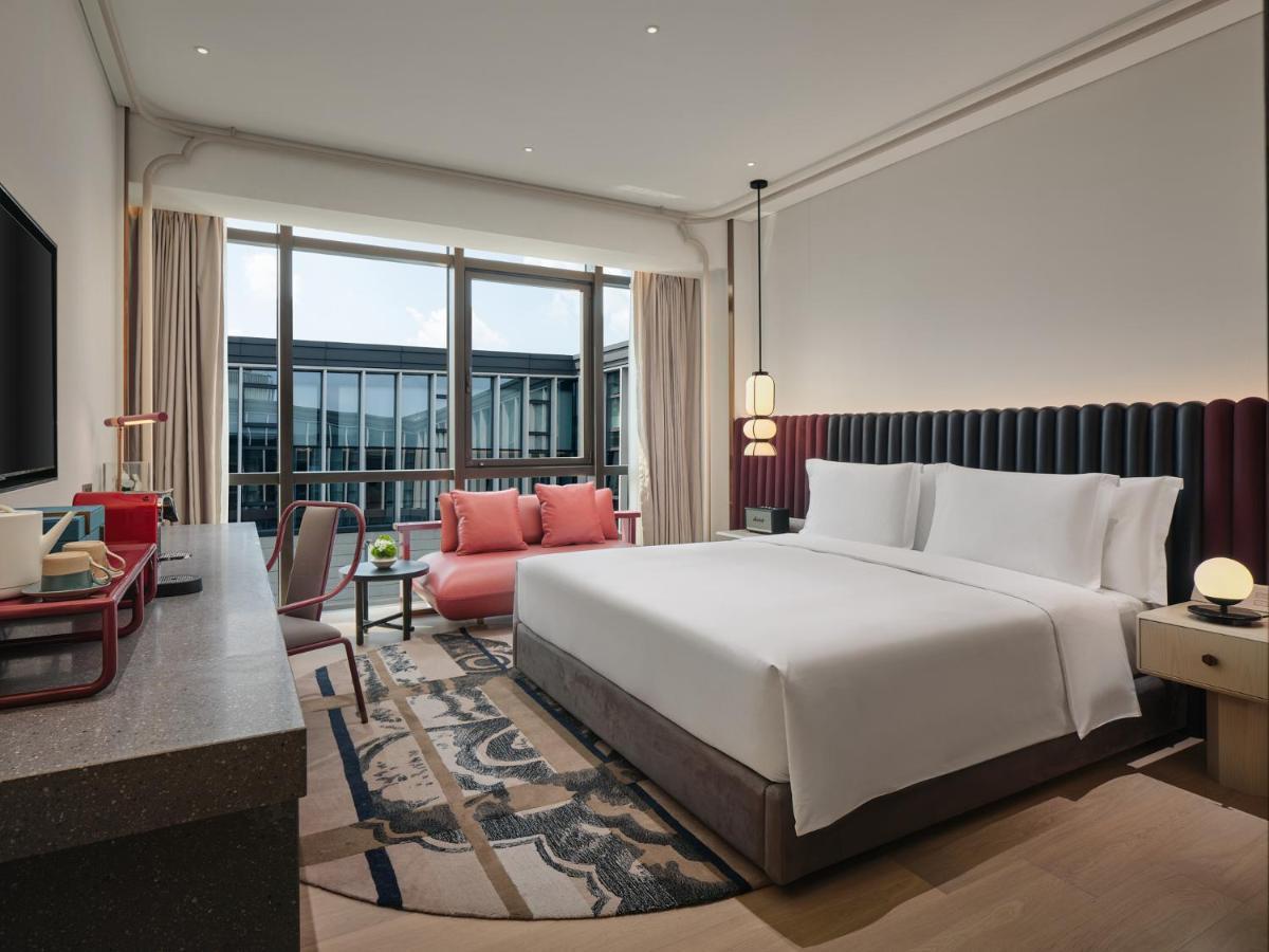 Hotel Indigo Hangzhou Uptown,Close To Westlake , Boutique Design Hotel With Freeflow Minibar المظهر الخارجي الصورة