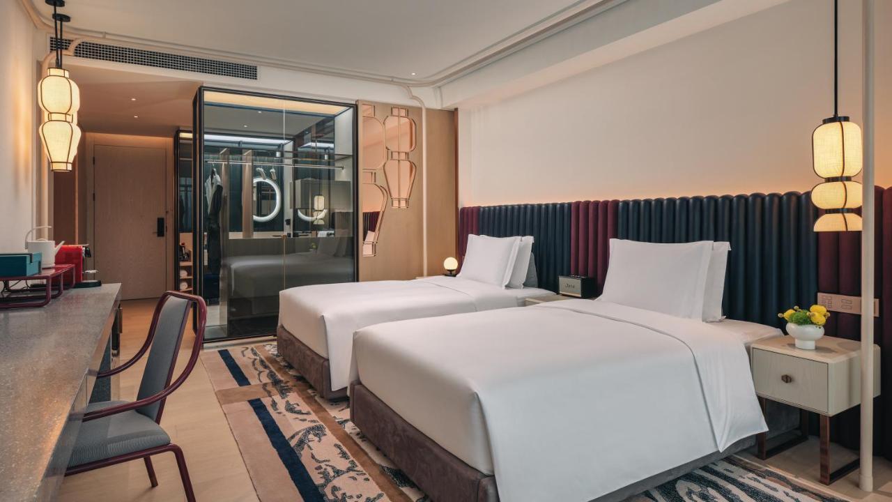 Hotel Indigo Hangzhou Uptown,Close To Westlake , Boutique Design Hotel With Freeflow Minibar المظهر الخارجي الصورة